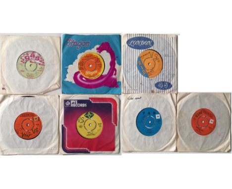 REGGAE 7" RARITIES. Nice little pack of 7 x UK pressed Reggae 45's to include The Mavells - Sail Away (GAS138 - VG), The Pion