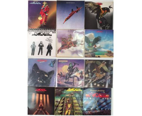 BUDGIE - LPs. Great instant collection of 10 x LPs and 1 x 12" from Budgie including original UK pressings. Titles are Budgie