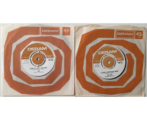 THE SYN &amp; EGG DERAM UK 7" RARITIES. Pack of 2 Psych classics on Deram to include The Syn - Flowerman (DM145 - Ex - just a