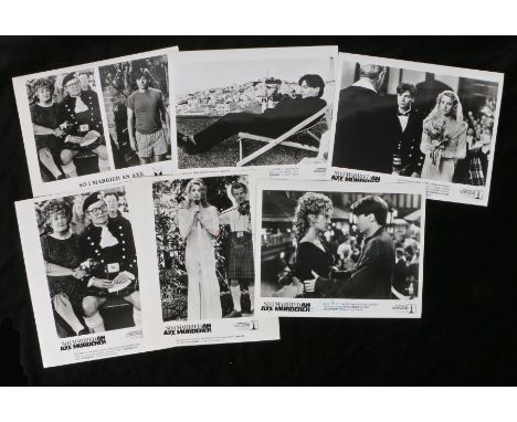 Press release photographs for the film "So I Married an Axe Murderer" (6)
Provenance: From a media company Archive 
