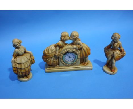 A 1930's/1940's mantle clock.