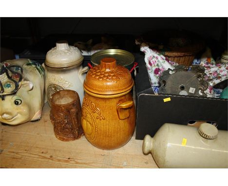 Shelf of assorted including Rumtoff etc.