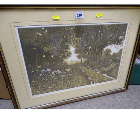 KEITH ANDREW limited edition (81/90) print - woodland scene