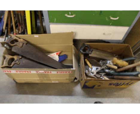 2 boxes of tools