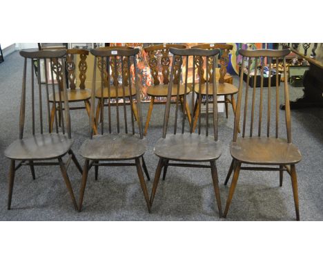 A set of four Ercol 369 Goldsmith chairs