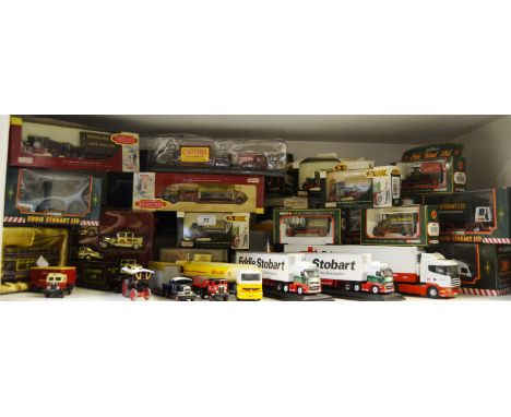 Toys - Eddie Stobart Express Road Haulage by Corgi, Transit Van, Express Haulage Ltd. Cumbria, all boxed; Atlas edition tempe