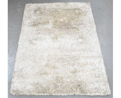 A modern deep pile carpet.