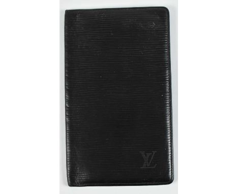 Lot 385 - LOUIS VUITTON GREEN EPI LONG WALLET