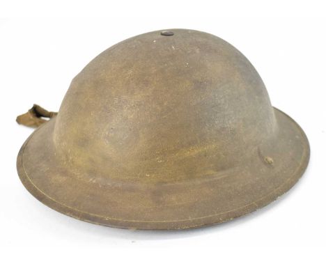 A WWII army helmet.