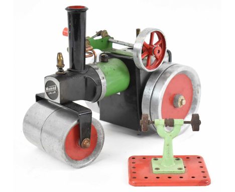 MAMOD; a model of a steam roller, length 24cm.
