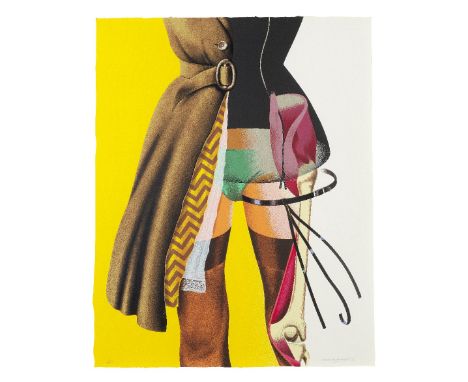 Allen Jones R.A. (British, born 1937)Thrill Me; Cut-a-way (Lloyd 50 and 75) Lithograph, 1969, on wove paper, signed, dated an
