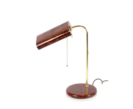 A German retro style adjustable desk lamp