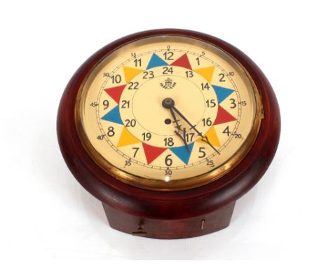 An RAF style fusee wall clock