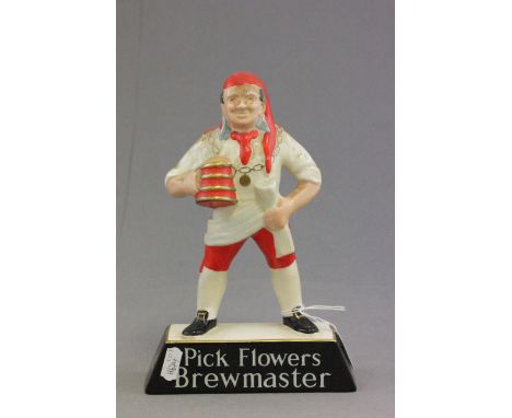 Carltonware Pick Flowers Brewmaster figure stamped 2583