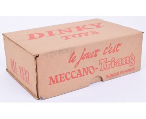 French Dinky Trade box 1432 Ferrari 312P, card box containing three cars red, RN60, all excellent to mint condition, all in r