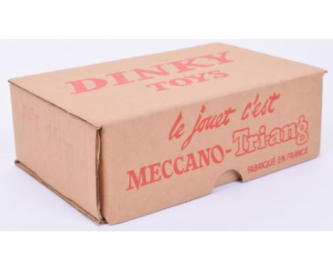 French Dinky Trade box 1430 Fiat Abarth 2000 Pininfarina, card box containing three cars orange, all excellent to mint condit