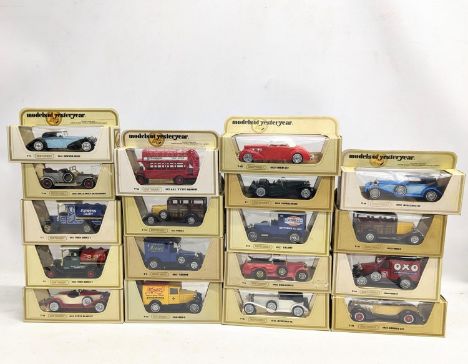 A quantity of Matchbox model toy cars. 