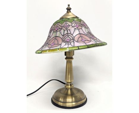 A Tiffany style table lamp. 36cm 