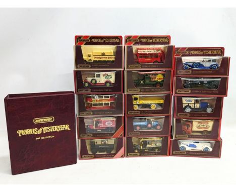 A quantity of Matchbox model cars 