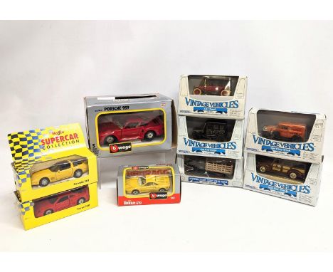 A quantity of model cars 