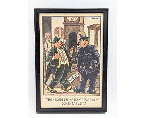 A vintage print. 10.5x15.5cm 