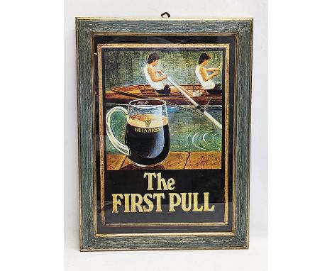 A Guinness advertising print. 36x46.5cm 