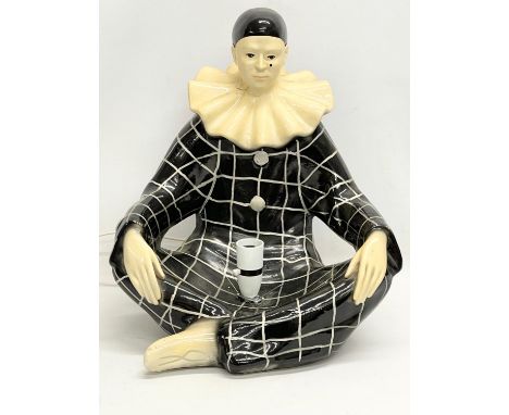 A large vintage French Pierrot lamp. 40x31x42cm 