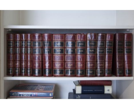 CHURCHILL, WINSTON, WORKS OF, CENTENARY FIRST EDITION PUBLISHED BY CASSELL & CO 1976, 25 VOLUMES, UNIFORMLY BOUND IN GILT FUL