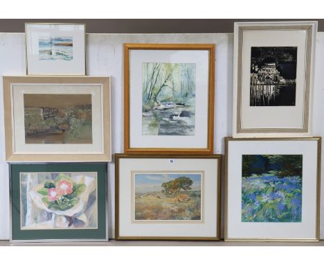 A watercolour painting by J. W. Walker titled to reverse “Ready to cast,  Sheringham, Norfolk”, signed, 24cm x 34cm; together