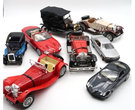 QUANTITY OF MODERN VINTAGE AND VETERAN TOY CARS (A LOT) Condition Report:Available upon request