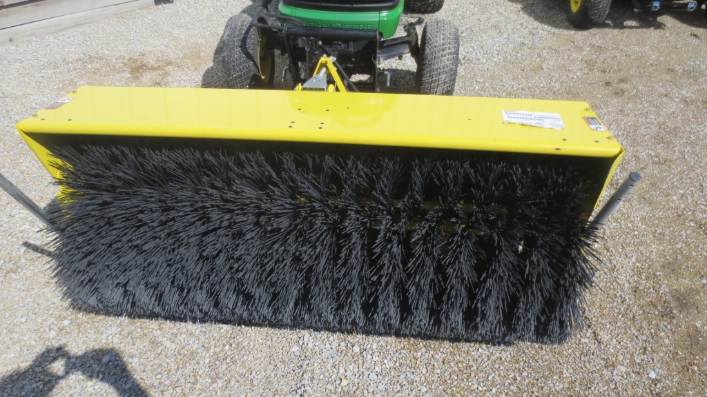 John Deere 60 front broom for riding mower Powered front broom for John
