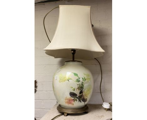JENNY WORRALL PORCELAIN TABLE LAMP 70CMS (H) APPROX INC SHADE
