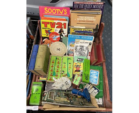 QTY OF TRAINS, SUBBUTEO, BOOKS &amp; OTHER ITEMS