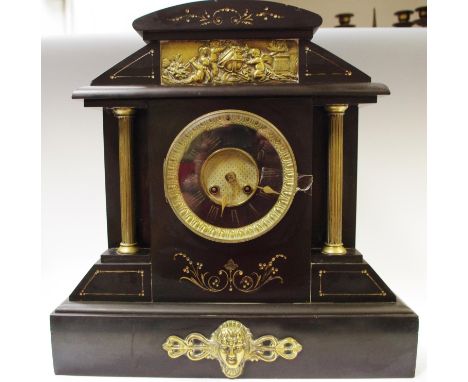 A Belge Noire mantel clock 
