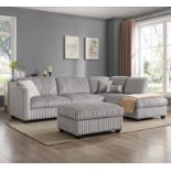 Chatrine Corner Sofa With Footstool-RRP£1899.99-ER47(OS)-Introducing the Chatrine sofa collection.