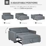 2 Seater Sofa Bed with Adjustable Backrest-ER47-Everyone loves home furniture that does double duty.