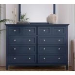 Grace 6 Drawer Dresser in Blueberryt-ER28AIR-RRP£449.99-Starting with classic shaker-style drawer