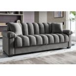 Itzel 4 Seater Upholstered Sofa Bed-ER47-RRP£599.99-This sofa bed is designed for maximum comfort