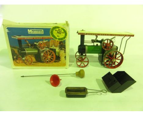 A boxed  Mamod TE1A steam tractor