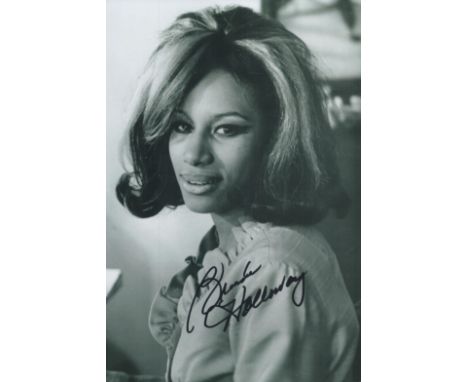 Brenda Holloway signed 12x8 black and white vintage photo. Brenda Holloway (born June 26, 1946) is an American singer and son