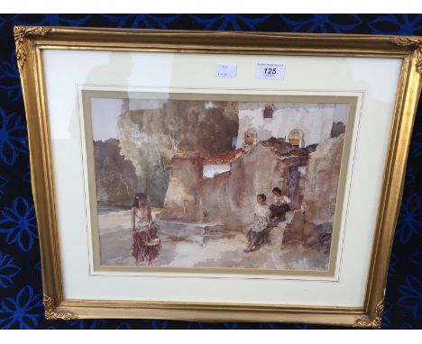 A Russel Flint print 370 mm by 280 mm.
