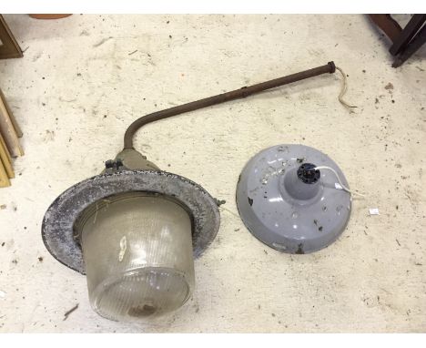 A large railway light and another approx 680 H