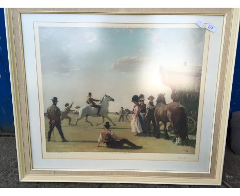 A print of the oil "Gypsy Life"