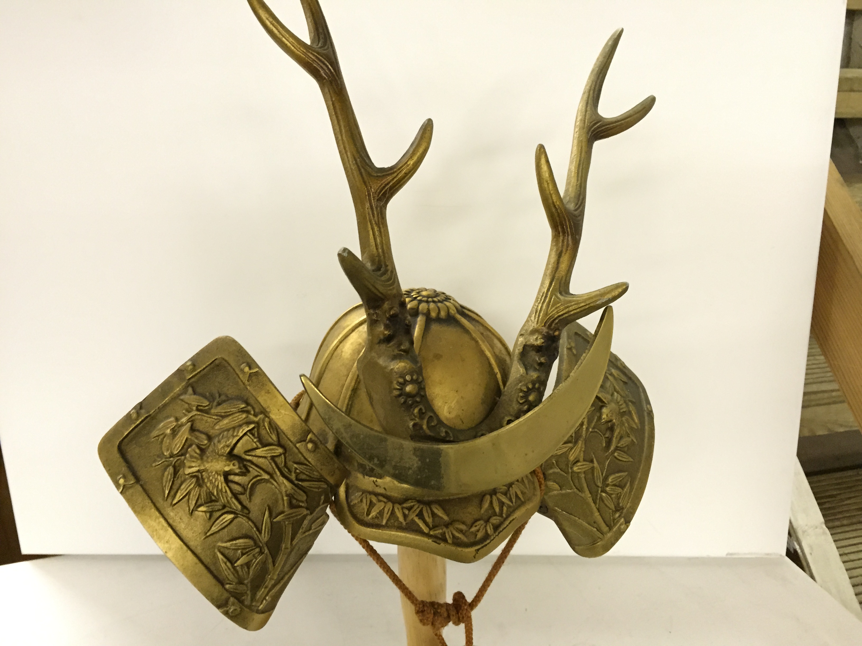A Samurai Helmet With Antlers a-samurai-helmet-with-antlers