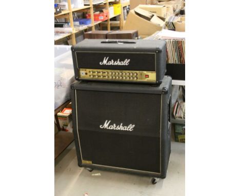 Music Equipment - Marshall AVT 2000 Head along with Marshall 1960A 4 x 12 Speaker Cabinet 