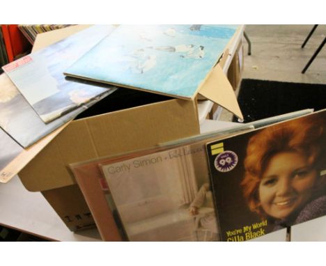 Vinyl - Over 30 LP's covering a variety of genres.  Artists include The Sweet, Bob Dylan, Elton John, Carly Simon and more.  