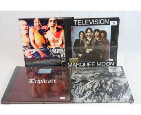 Vinyl - Four recent release LPs to include National Wake Walk In Africa 1979-81, Television Marquee Moon, Black Mountain Tent