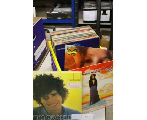 Vinyl - Collection of over 50 LPs to include Tim Buckley, Fairport Convention, Bob Dylan, Stones, Otis Redding, Bob Marley, S