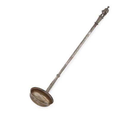 A Scottish Victorian punch ladle Mackay Cunningham &amp; Co. Edinburgh 1870, the oval bowl with everted rim, the stem of flat