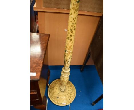 A Kashmir style standard lamp